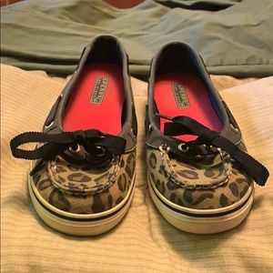 Cute Leppard Print Boat Shoes